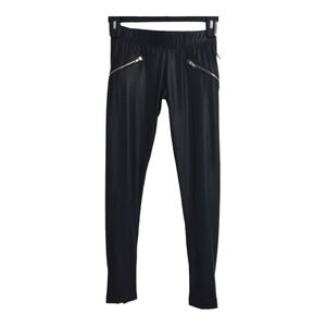 Luv U Always Moto Biker Faux Leather Stretch Legging Pants